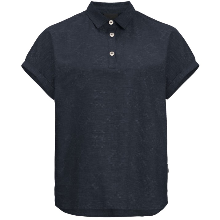 Женская рубашка Jack Wolfskin Karana Shirt W Navy, s.S