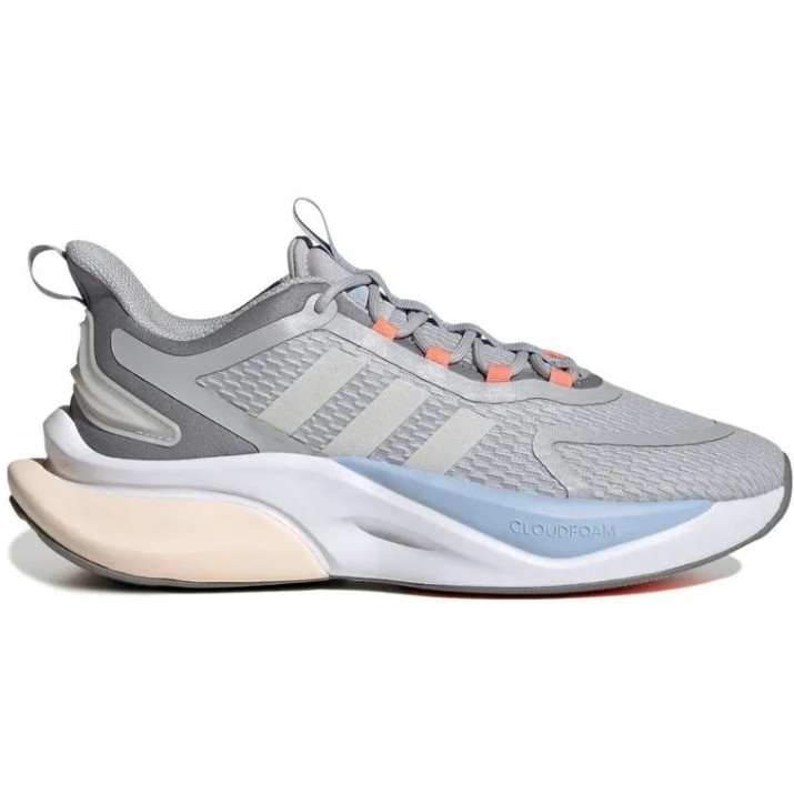 Кроссовки женские Adidas AlphaBounce + Grey Two/Grey One/Blue Dawn, s.38