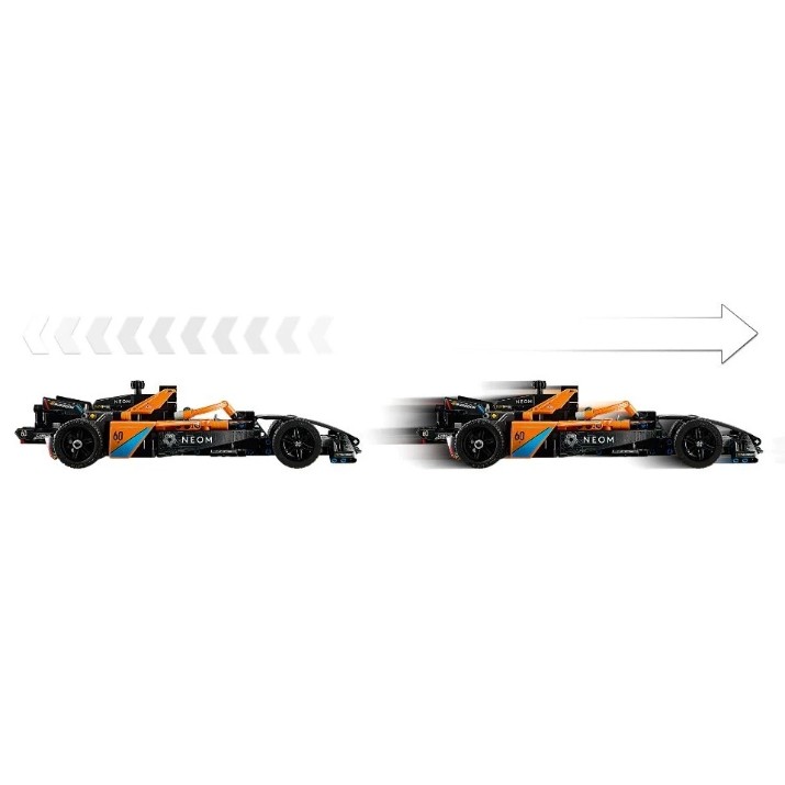 Set de construcție Lego Technic: NEOM McLaren Formula E Race Car (42169)