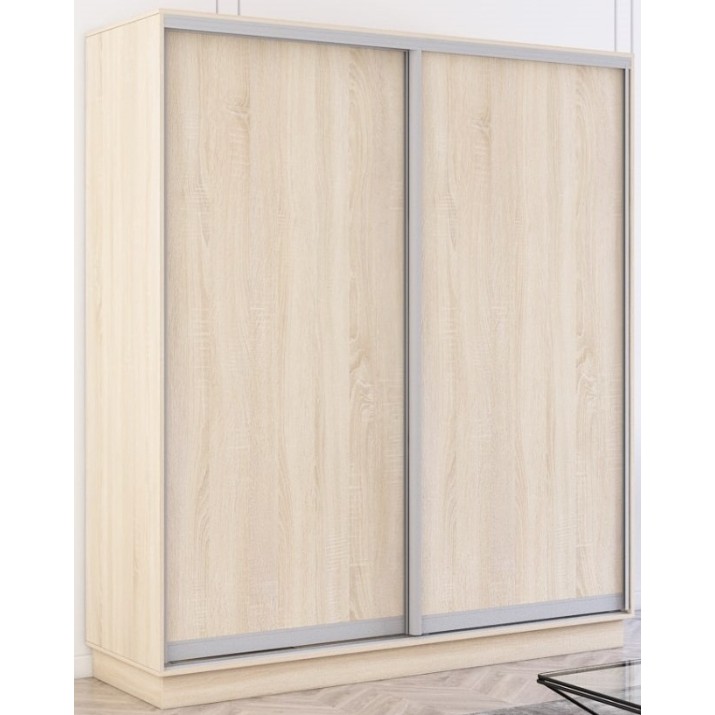 Dulap cu uşi glisante Mobildor-Lux Fox 150x230 Oak Sonoma (fox6565)