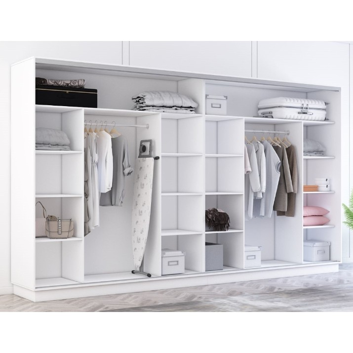 Шкаф-купе Mobildor-Lux Fox Mirror Elements 370x230 White (fox7622)
