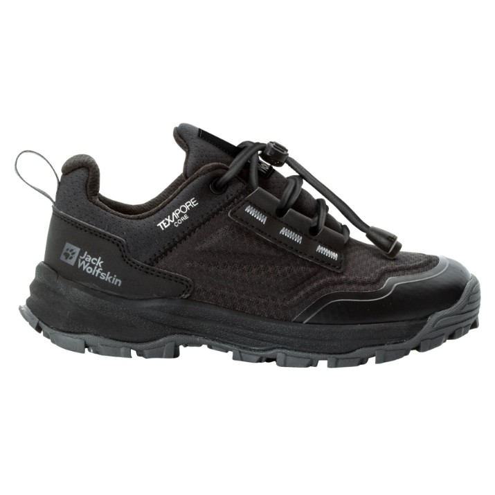 Adidași pentru copii Jack Wolfskin Cyrox Texapore Low K Black, s.28