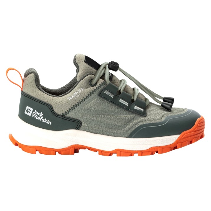 Кроссовки детские Jack Wolfskin Cyrox Texapore Low K Teal, s.35