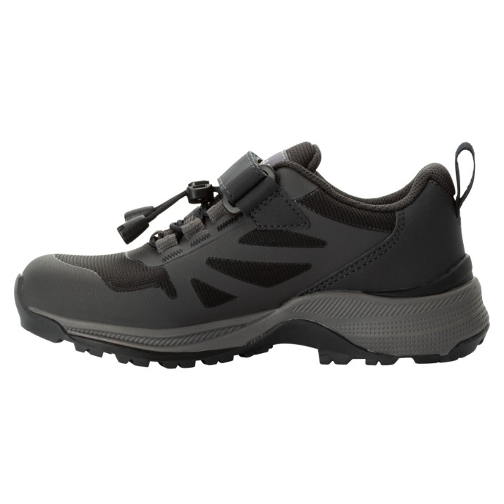 Adidași pentru copii Jack Wolfskin Villi Hiker Texapore Low K Black, s.32