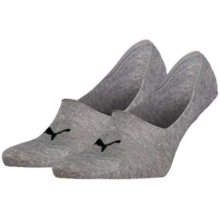 Сiorapi pentru copii Puma Footie 2P Unisex Middle Grey Melange, s.35-38 (701225906758)