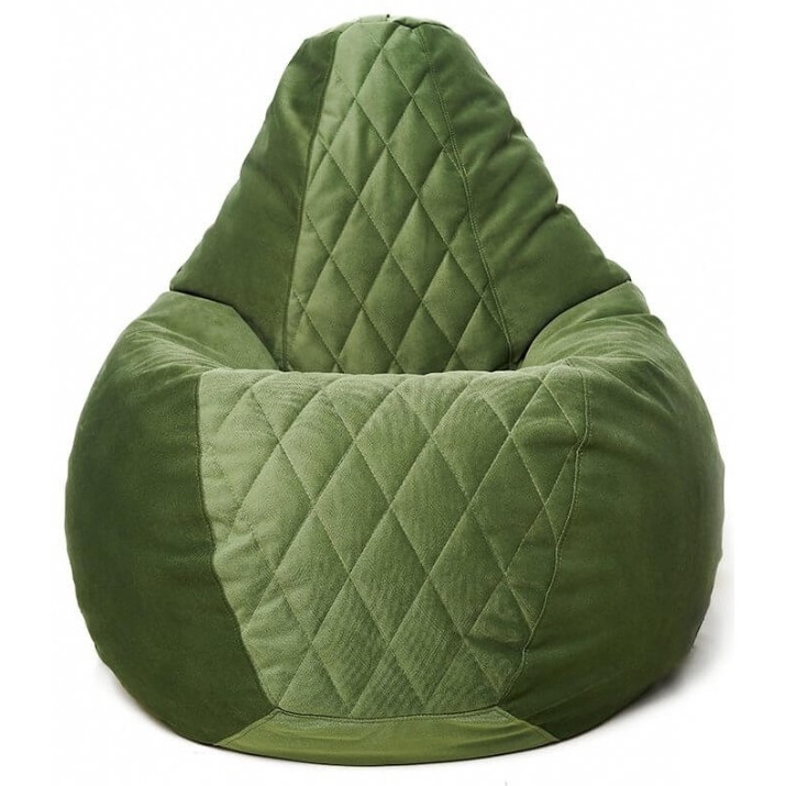 Кресло-мешок BeanBag Maserrati Romb L Зеленый