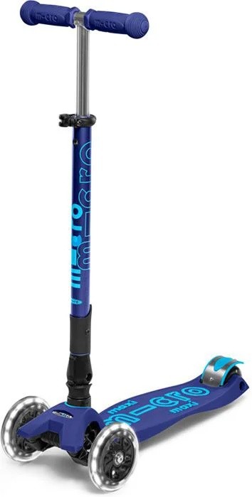 Trotinetă Micro Maxi Deluxe Foldable LED (MMD099)