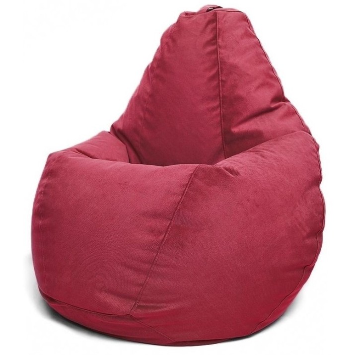 Кресло-мешок BeanBag Maserrati L Бордовый