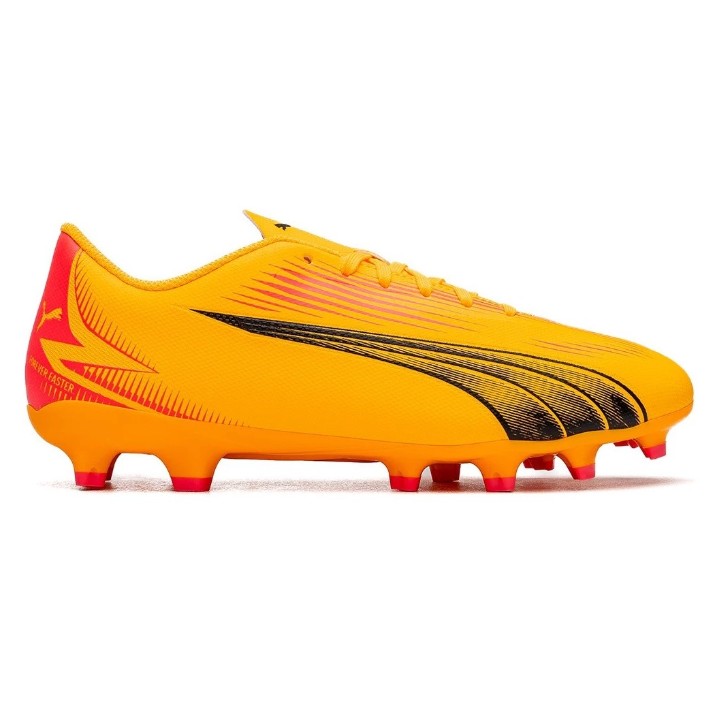 Ghete pentru fotbal Puma Ultra Play Fg/Ag Sun Stream/Puma Black/Sunset Glow, s.47