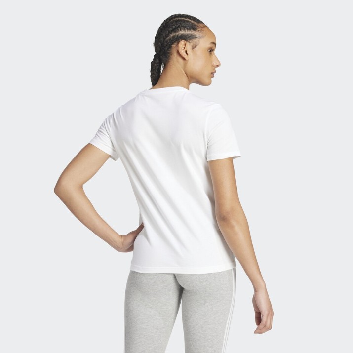 Женская футболка Adidas Essentials Slim Logo Tee White, s.L