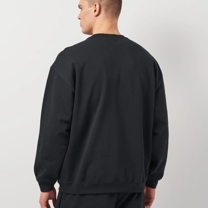 Мужская толстовка Converse Cons One Star Crew Black, s.M