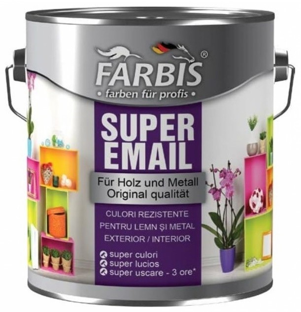 Smalț Farbis Super Black 0.7L CG211407
