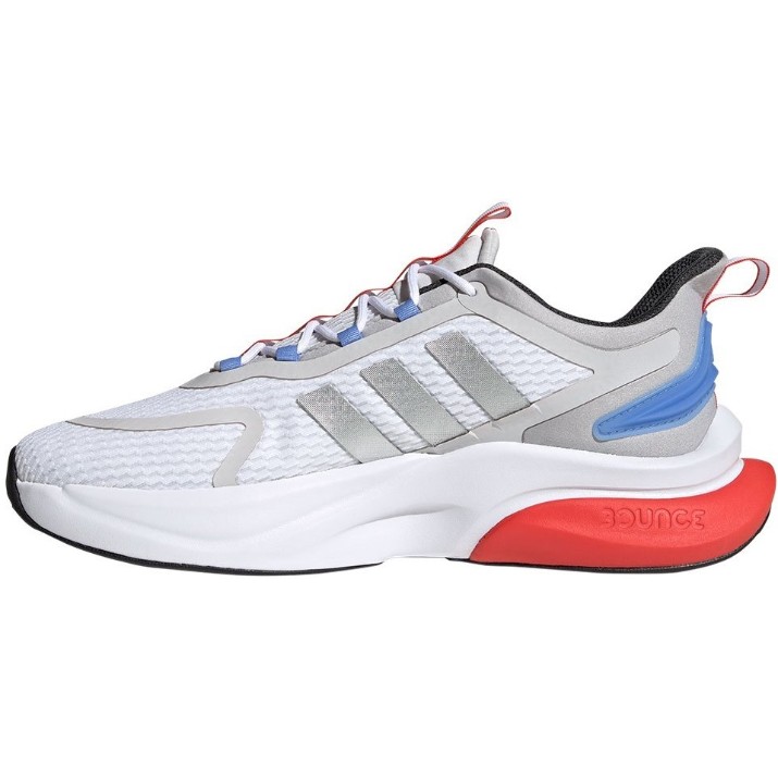 Adidași pentru bărbați Adidas Alphabounce + Cloud White/Silver Metallic/Blue Fusion, s.45.5