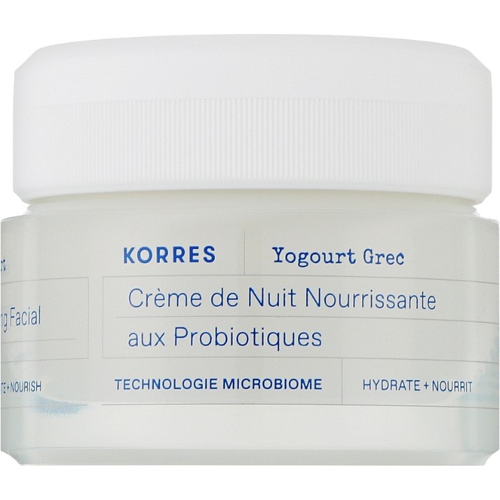 Крем для лица Korres Greek Yoghurt Probiotic Night Cream 40ml
