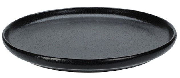 Сервировочное блюдо Siaki Glaze Finish Black 21cm (51366)