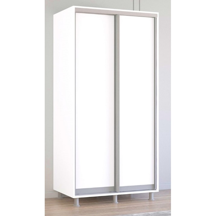 Dulap cu uşi glisante Mobildor-Lux Aron-S 120x230 White (arons4380)