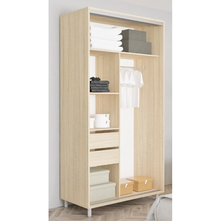 Шкаф-купе Mobildor-Lux Aron-S 100x220 Oak Sonoma (arons3997)