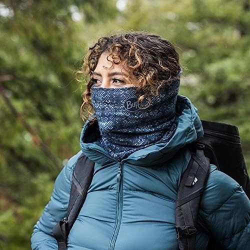 Headwear multifuncțional Buff Polar Reversible Haiku Dark Navy