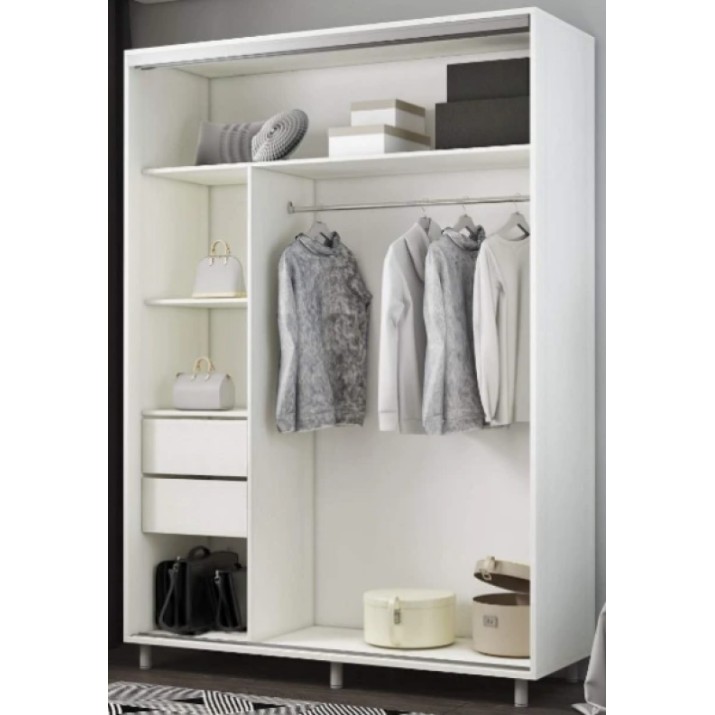 Шкаф-купе Mobildor-Lux Aron-S 150x210 White (arons4538)