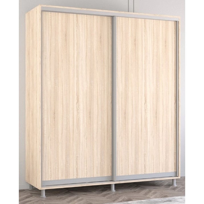 Dulap cu uşi glisante Mobildor-Lux Aron-S 200x220 Oak Sonoma (arons4496)
