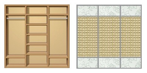 Шкаф-купе Creamondi 200x60x220 (F15/K7)