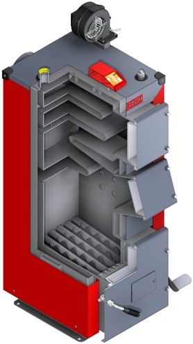 Cazan combustibil solid Defro Optima Komfort Plus 20kW