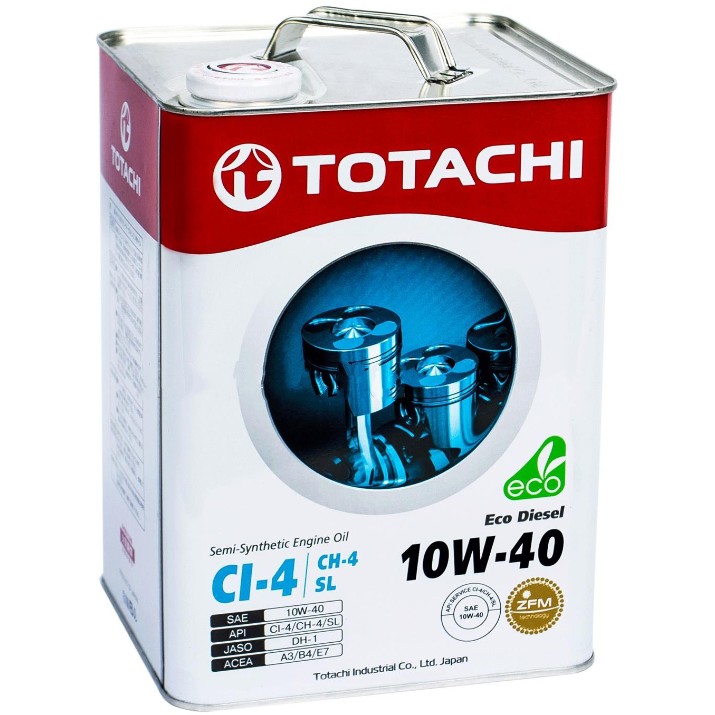 Ulei de motor Totachi Eco Diesel Engine  CI-4/CH-4/SL 10W-40 6L