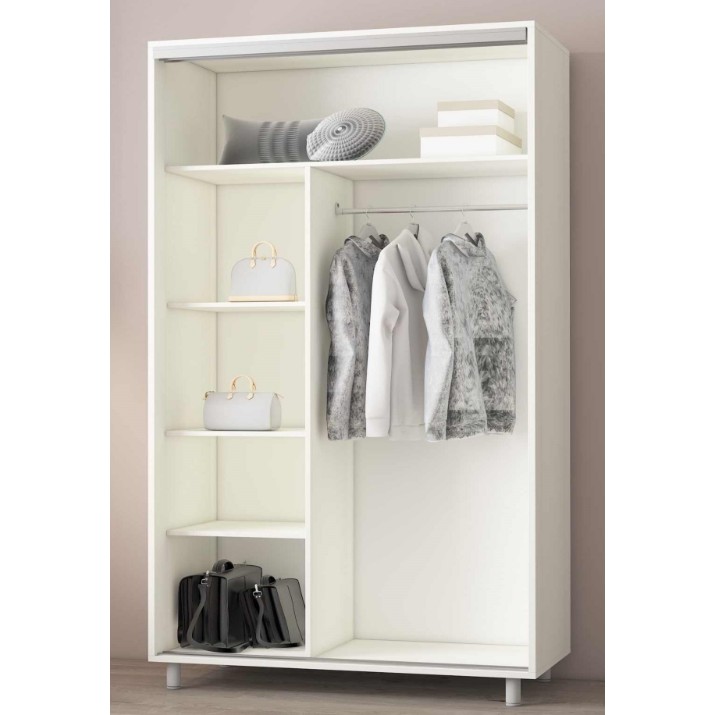 Шкаф-купе Mobildor-Lux Aron-P 160x220 White/Oak Sonoma (aronp3256) K