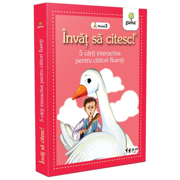 Cartea Invat sa citesc! 5 cati interactive pentru cititori fluenti (5948492860618)