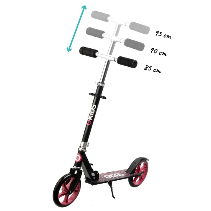 Самокат Qkids Weiss Black Pink (HUBA00001)