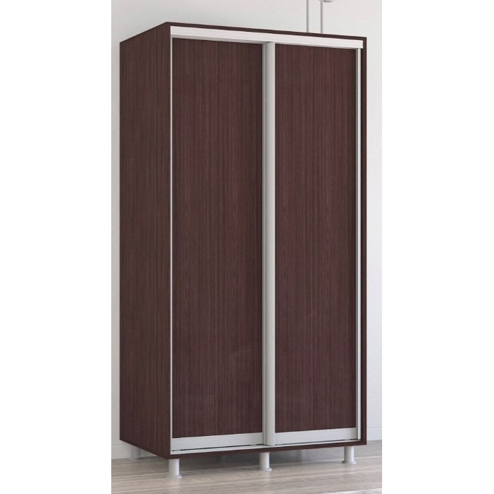 Шкаф-купе Mobildor-Lux Aron P 130x210 (2226 Wenghe) uși glisante din PAL