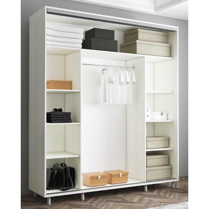 Шкаф-купе Mobildor-Lux Aron-P 200x200 White (aronp5138)