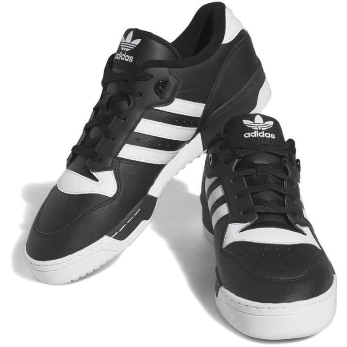 Кеды мужские Adidas Rivalry Low Core Black/Cloud White, s.43.5