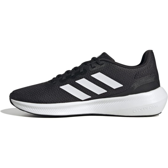 Кроссовки мужские Adidas Runfalcon 3.0 Core Black/Cloud White, s.45.5