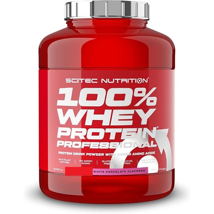 Протеин Scitec-nutrition 100% Whey Protein Professional 2350g White Chocolate