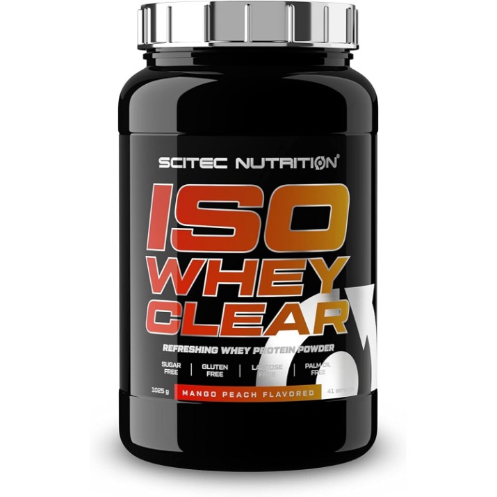 Протеин Scitec-nutrition Iso Whey Clear 1025g Mango-Peach