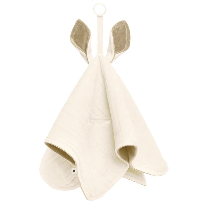 Plapumă pentru bebeluși BIBS Kangaroo Ivory (9405216)
