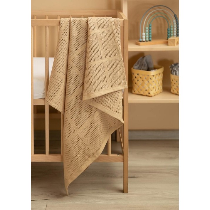 Одеяло для малышей Sensillo  Ajur Lulu 95x95cm (42702)