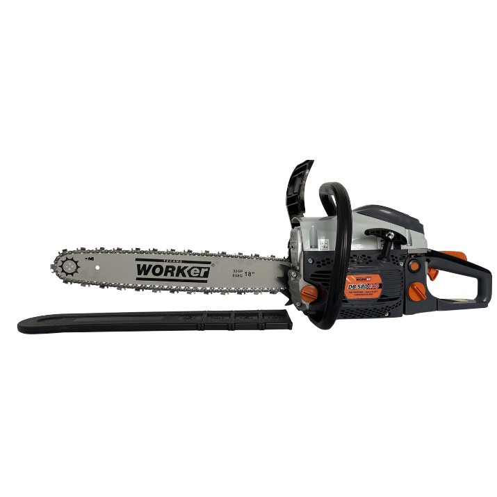 Ferăstrău cu lanţ pe benzină TechnoWorker DB580 Eco