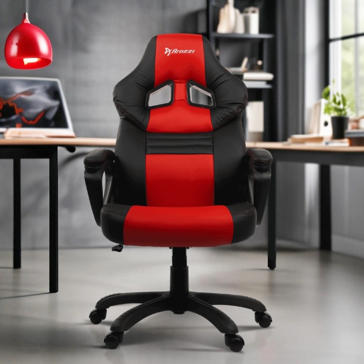 Scaun gaming Arozzi Monza Black/Red