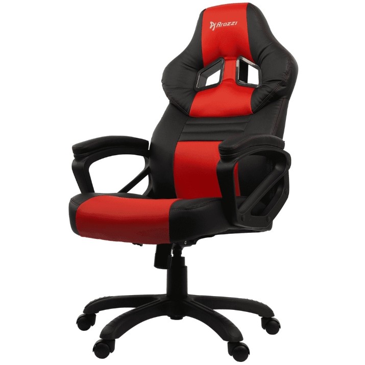 Scaun gaming Arozzi Monza Black/Red