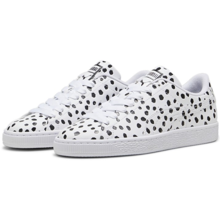 Ghete pentru dame Puma Basket Dalmatian Wns Puma White/Black, s.41