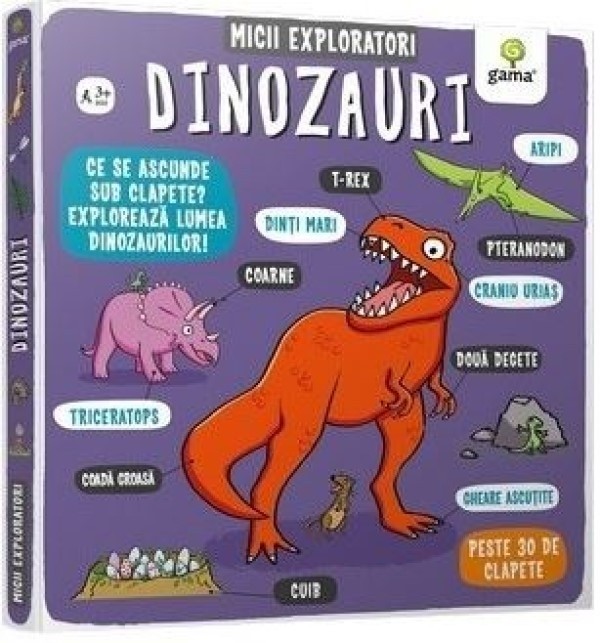 Книга Micii exploratori. Dinozaurii (9789731497556)