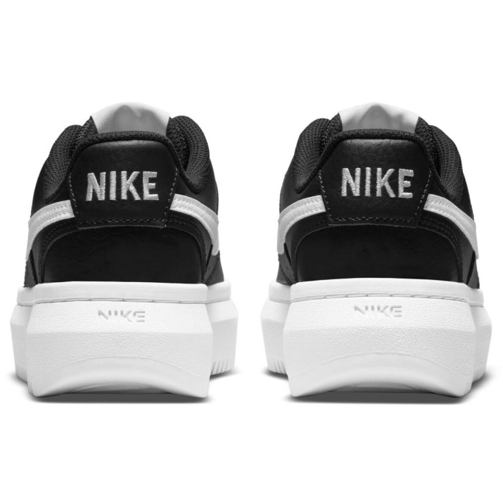 Кеды женские Nike W Court Vision Alta Ltr Black/White, s.40.5