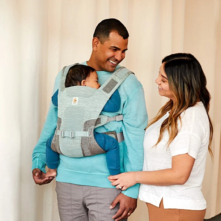 Кенгуру для новорожденных Ergobaby Aeroloom Sea Cliff