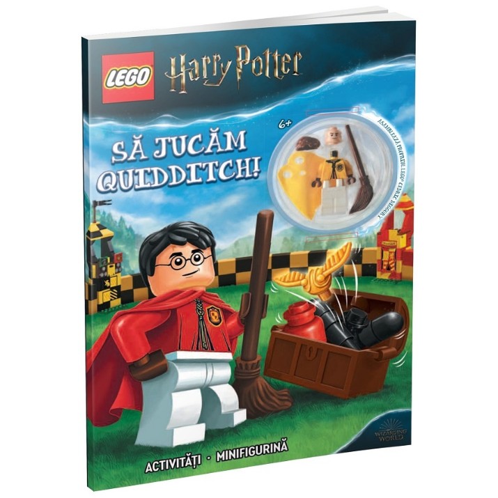 Cartea Sa jucam Quidditch! Carte de activitati cu minifigurina lego (9786060562825)