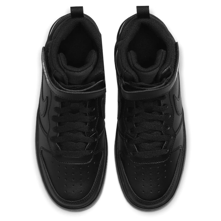 Bocanci pentru copii Nike Court Borough Mid 2 Gs Black s.38.5