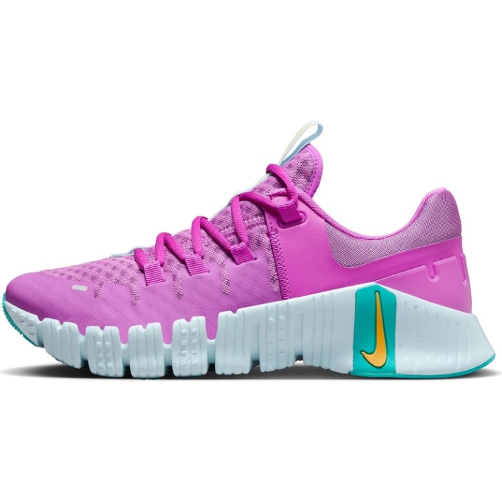 Adidași pentru dame Nike W Free Metcon 5 Hyper Violet/Glacier Blue/Dusty Cactus/Laser Orange, s.37.5