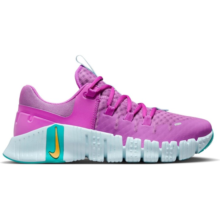 Adidași pentru dame Nike W Free Metcon 5 Hyper Violet/Glacier Blue/Dusty Cactus/Laser Orange, s.37.5