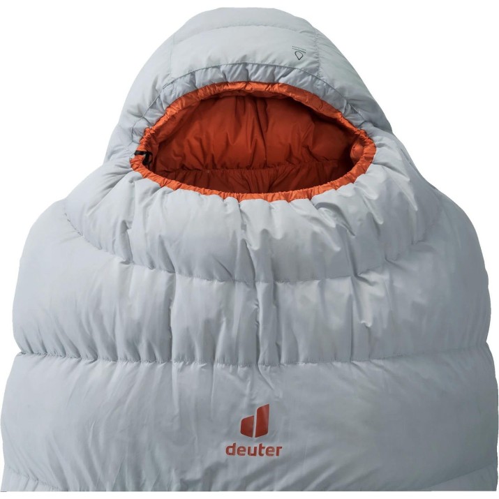 Sac de dormit Deuter Astro Pro 400 EL Left Tin/Paprika